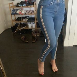top shop high waisted skinny jeans